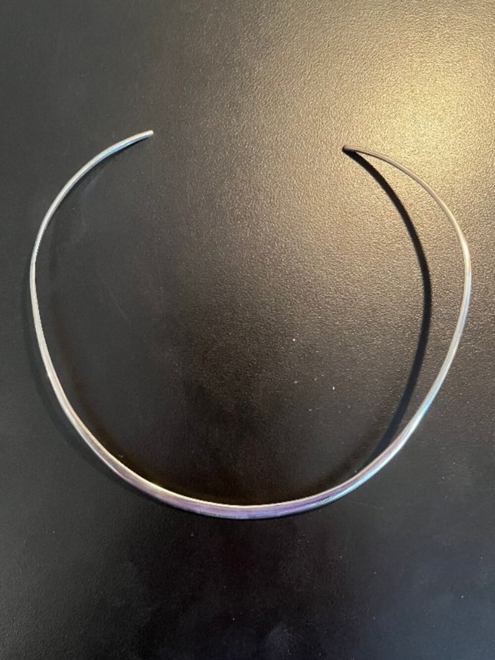 Vintage 925 Sterling Silver Choker Necklace